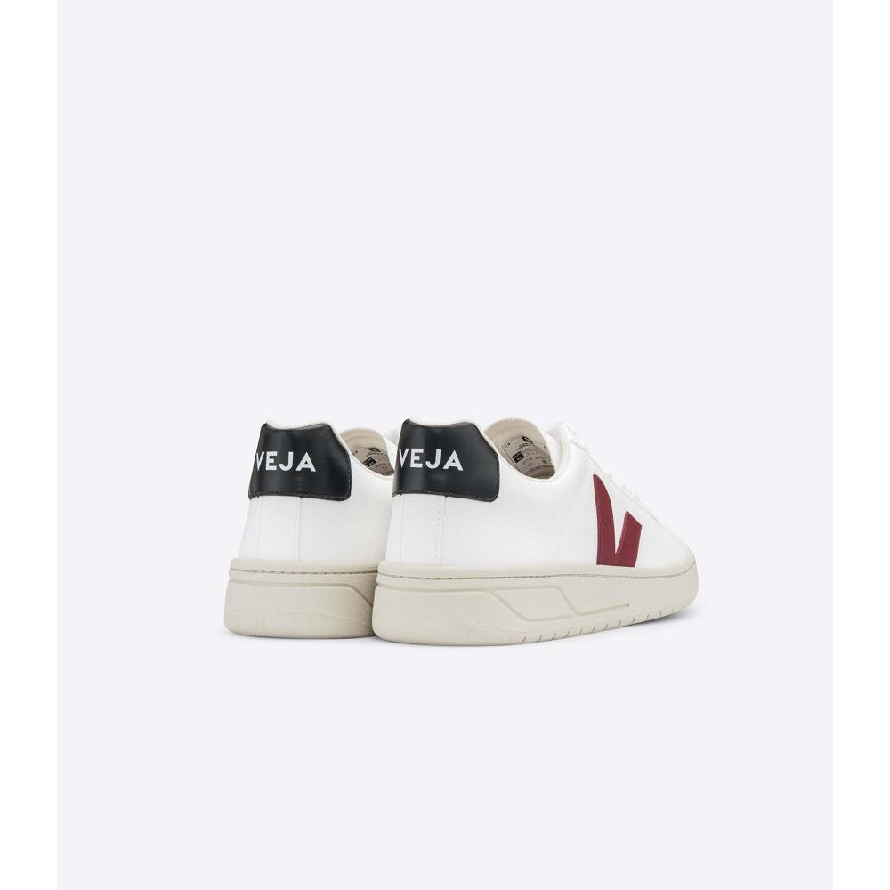 Veja URCA CWL Schoenen Dames White/Black/Red | NL 564XYU